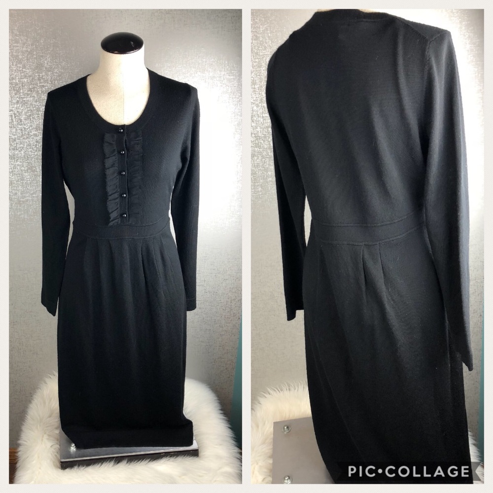 Boden Wool Knit Sweater Dress